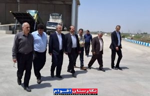 بازدید مسئولان از مراکز خرید تضمینی گندم شهرستان علی آباد کتول