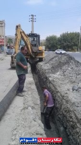 توسعه شبکه فاضلاب در بندرگز