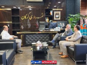 دیدار نماینده مردم گرگان و آق‌قلا با شهردار مرکز استان