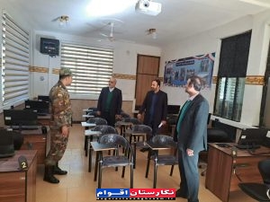 بازدید معاون امور جوانان اداره کل ورزش و جوانان استان گلستان از قرارگاه مهارت‌آموزی تیپ 230 نزاجا