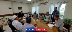 پرسنل نمونه اداره گاز آق قلا و انبار الوم تجلیل شدند