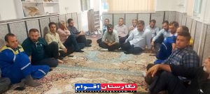 جهشِ عملیاتی در اداره گاز آق‌قلا؛ از رفع نواقص فنی تا آمادگی برای فصل سرما
