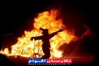 سیستانی‌ها و شب چهارشنبه‌سوری در گلستان/ آیینی کهن برای شادی و پاکسازی